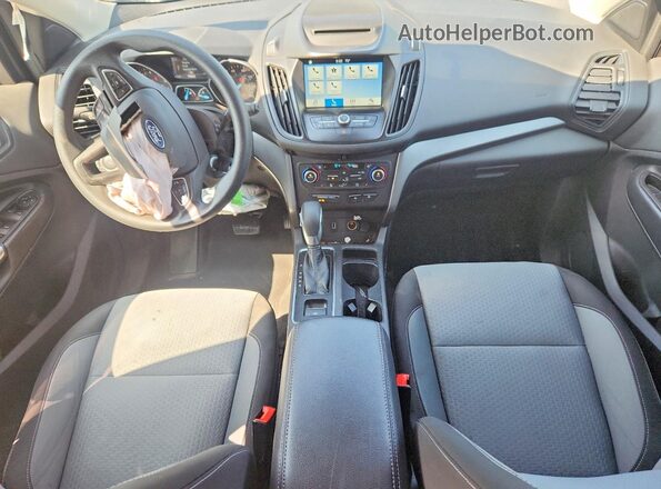 1FMCU0GD8JUD03205 2018 FORD ESCAPE Black Առջևի վահանակի տեսք