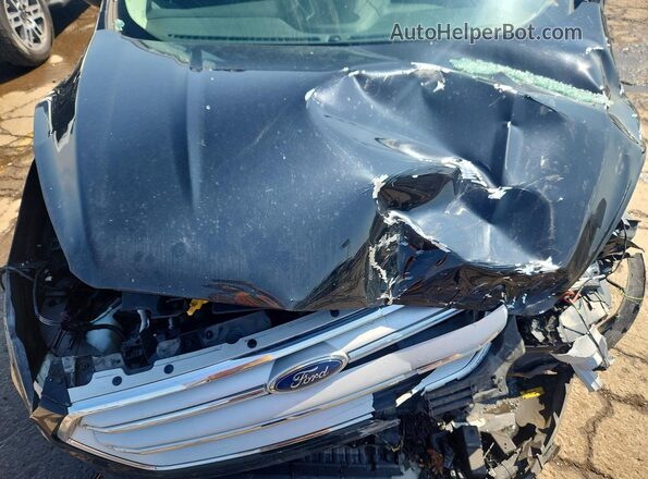 1FMCU0GD8JUD03205 2018 FORD ESCAPE Black Շարժիչի բաժամունքի տեսք