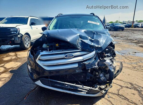 1FMCU0GD8JUD03205 2018 FORD ESCAPE Black Դիմացի տեսք