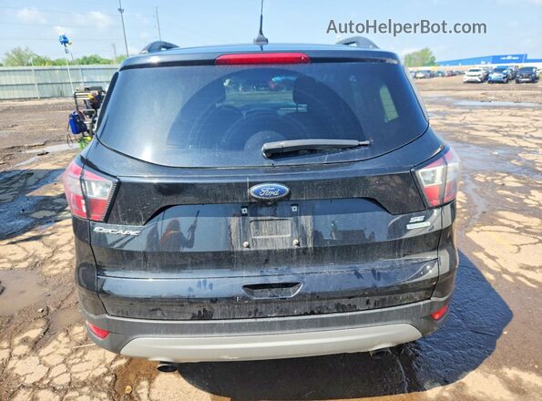 1FMCU0GD8JUD03205 2018 FORD ESCAPE Black Հետևի տեսք