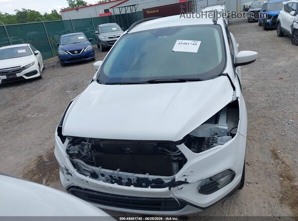 1FMCU0GD8JUD22787 2018 FORD ESCAPE White ხელსაწყოთა პანელის ხედი