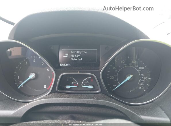 1FMCU0GD8KUB93449 2019 FORD ESCAPE Black Հետևի նստատեղերի տեսք