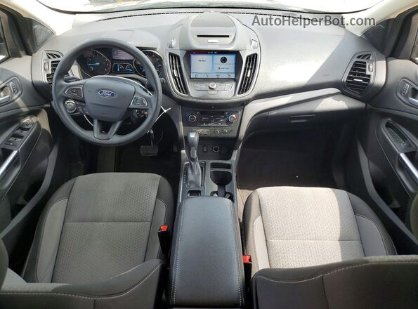 1FMCU0GD9HUB28490 2017 FORD ESCAPE Black Առջևի վահանակի տեսք
