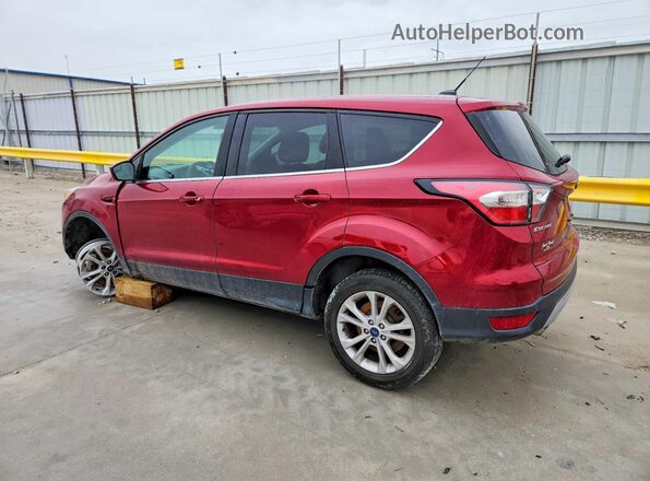 1FMCU0GD9HUB66415 2017 FORD ESCAPE Red Rear left