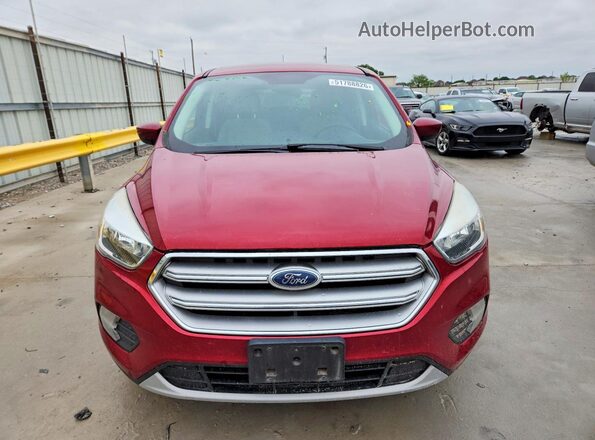 1FMCU0GD9HUB66415 2017 FORD ESCAPE Red Front view