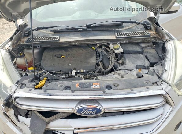 1FMCU0GD9HUD38281 2017 FORD ESCAPE Gray Widok komory silnika