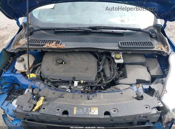 1FMCU0GD9HUE42589 2017 FORD ESCAPE Blue უკანა ხედი