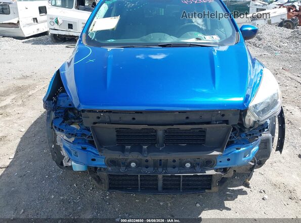 1FMCU0GD9HUE42589 2017 FORD ESCAPE Blue წინა ხედი