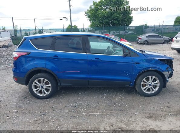 1FMCU0GD9HUE42589 2017 FORD ESCAPE Blue უკანა სალონის ხედი