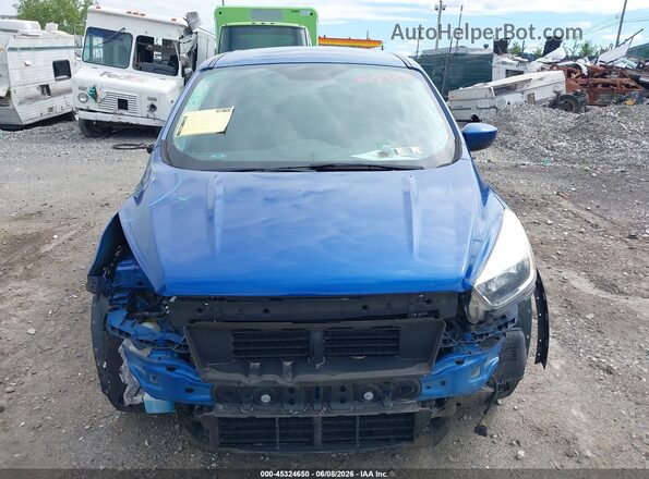 1FMCU0GD9HUE42589 2017 FORD ESCAPE Blue ხელსაწყოთა პანელის ხედი