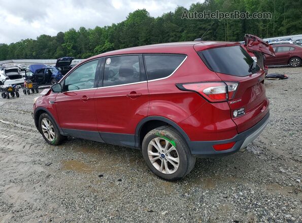 1FMCU0GD9HUE91758 2017 FORD ESCAPE Красный Задняя левая четверть