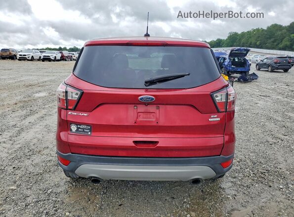 1FMCU0GD9HUE91758 2017 FORD ESCAPE Красный Вид сзади
