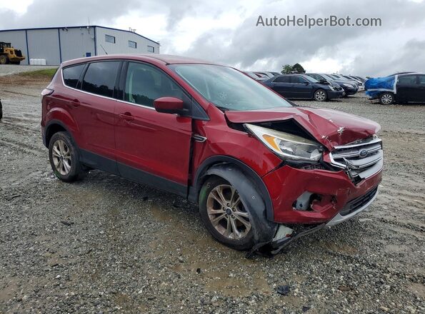 1FMCU0GD9HUE91758 2017 FORD ESCAPE Красный Передняя правая четверть