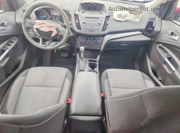 1FMCU0GD9HUE91758 2017 FORD ESCAPE Красный Вид панели приборов