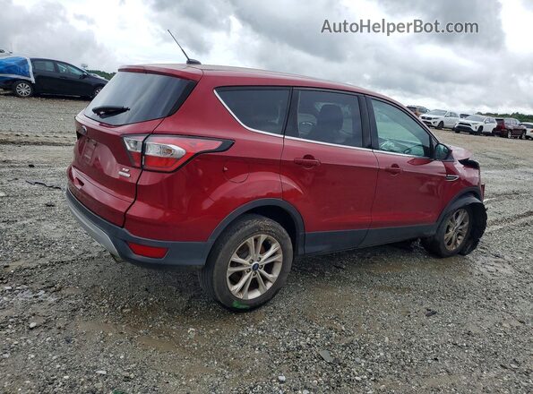 1FMCU0GD9HUE91758 2017 FORD ESCAPE Красный Задняя правая четверть