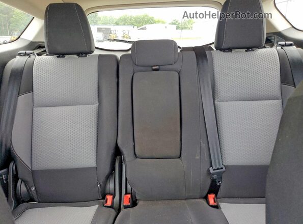 1FMCU0GD9HUE91758 2017 FORD ESCAPE Красный Вид задних сидений
