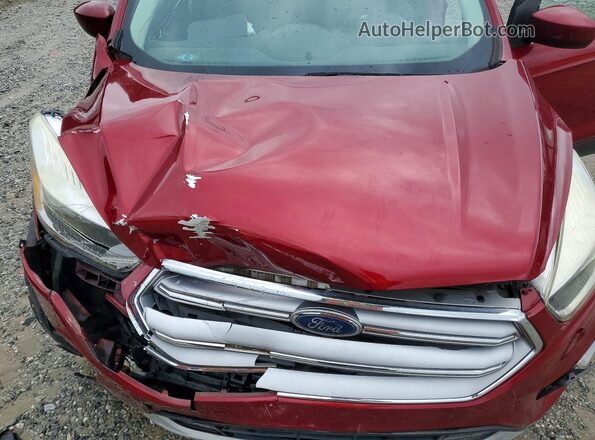 1FMCU0GD9HUE91758 2017 FORD ESCAPE Красный Вид подкапотного пространства