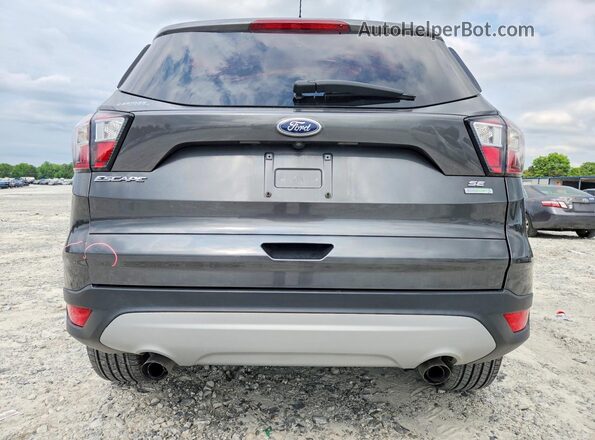 1FMCU0GD9JUA25480 2018 FORD ESCAPE Gray Vista trasera