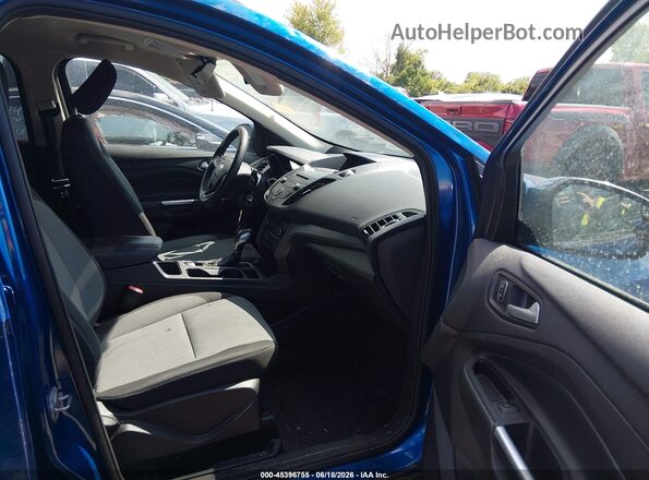 1FMCU0GD9JUC29650 2018 FORD ESCAPE Blue Вид салону спереду