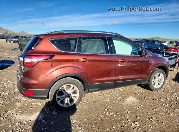 1FMCU0GD9JUC90755 2018 FORD ESCAPE Brown 