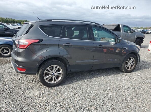 1FMCU0GD9JUD06999 2018 FORD ESCAPE Gray Задня права чверть
