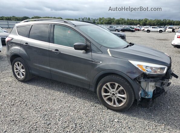 1FMCU0GD9JUD06999 2018 FORD ESCAPE Gray Передня права чверть