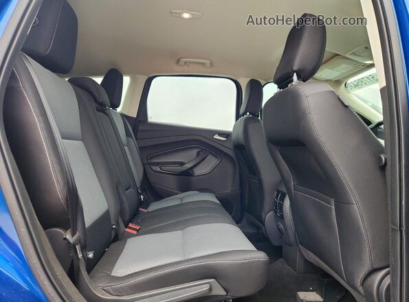 1FMCU0GD9KUA40904 2019 FORD ESCAPE Blue Widok wnętrza z tyłu