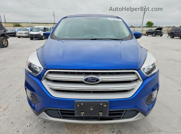 1FMCU0GD9KUA40904 2019 FORD ESCAPE Blue Widok z przodu