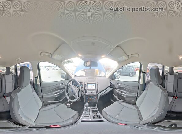 1FMCU0GD9KUA40904 2019 FORD ESCAPE Blue Widok wnętrza 360 stopni