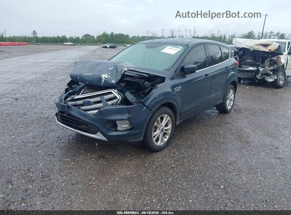 1FMCU0GD9KUB12975 2019 FORD ESCAPE Blue Передня ліва чверть