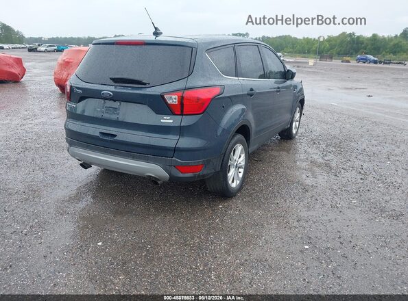 1FMCU0GD9KUB12975 2019 FORD ESCAPE Blue Задня права чверть