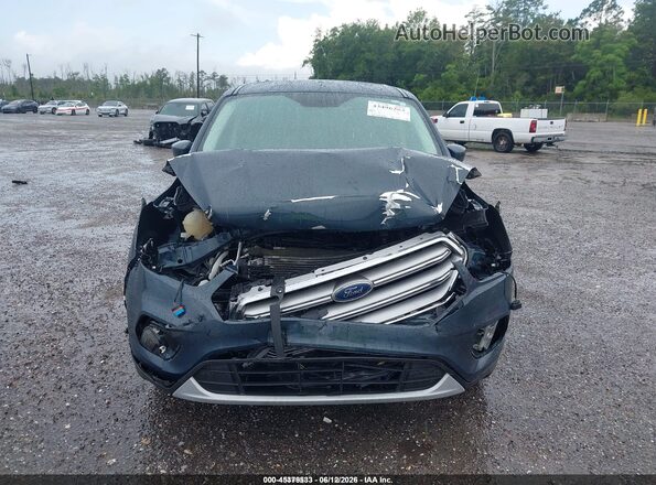 1FMCU0GD9KUB12975 2019 FORD ESCAPE Blue Вид задньої частини салону