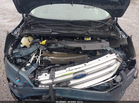 1FMCU0GD9KUB12975 2019 FORD ESCAPE Blue Вид ззаду