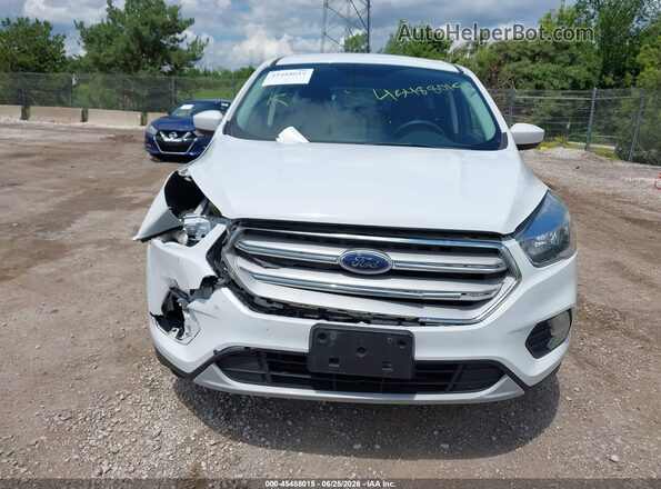 1FMCU0GD9KUB66969 2019 FORD ESCAPE White Instrument cluster view