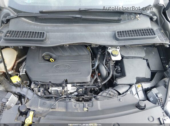 1FMCU0GDXHUA88632 2017 FORD ESCAPE Серый Вид сзади