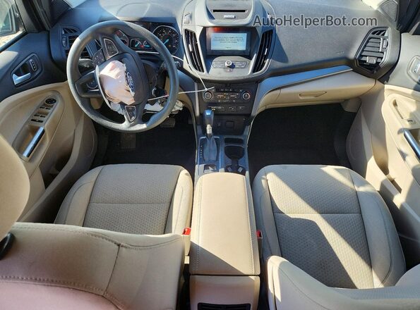 1FMCU0GDXHUB73440 2017 FORD ESCAPE White წინა პანელის ხედი