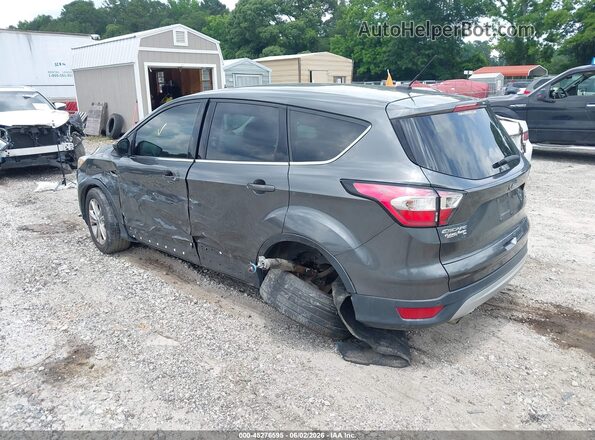 1FMCU0GDXHUC39341 2017 FORD ESCAPE Gray Trasero izquierdo