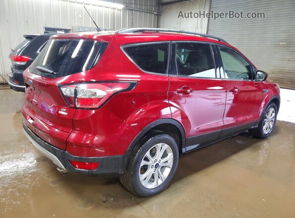 1FMCU0GDXHUD37186 2017 FORD ESCAPE Red უკანა მარჯვენა