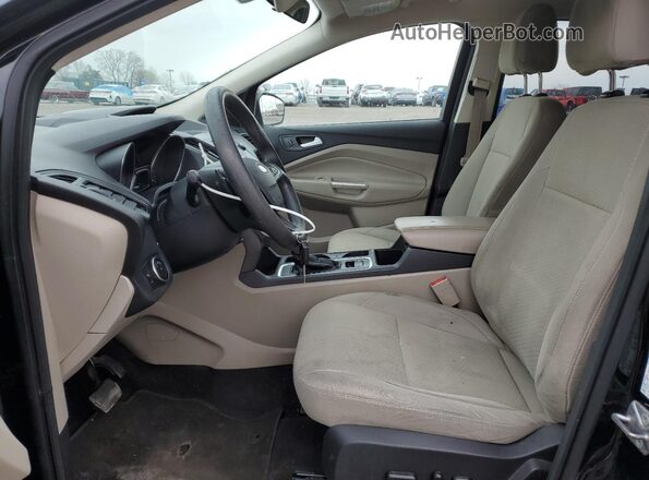 1FMCU0GDXHUD75291 2017 FORD ESCAPE Black Սալոնի դիմացի տեսք