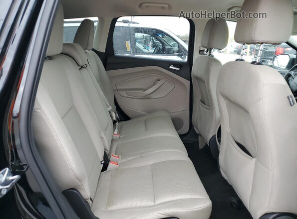 1FMCU0GDXHUD75291 2017 FORD ESCAPE Black Սալոնի հետևի տեսք