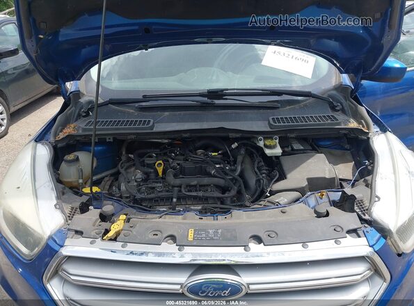 1FMCU0GDXHUE68585 2017 FORD ESCAPE Blue Հետևի տեսք