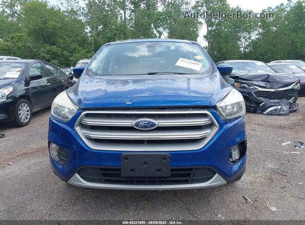 1FMCU0GDXHUE68585 2017 FORD ESCAPE Blue Սարքավորումների վահանակի տեսք