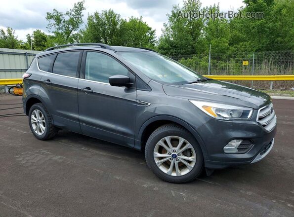 1FMCU0GDXJUB23661 2018 FORD ESCAPE Gray Передня права чверть