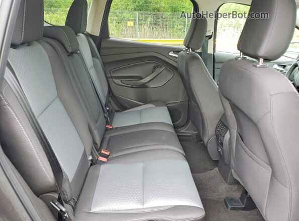 1FMCU0GDXJUB23661 2018 FORD ESCAPE Gray Вид задньої частини салону