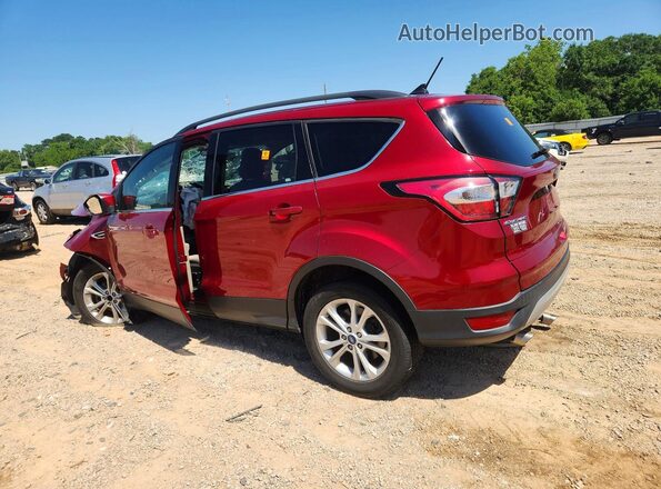 1FMCU0GDXJUB36569 2018 FORD ESCAPE Red Задня ліва чверть