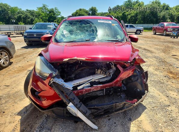 1FMCU0GDXJUB36569 2018 FORD ESCAPE Red Вид спереду