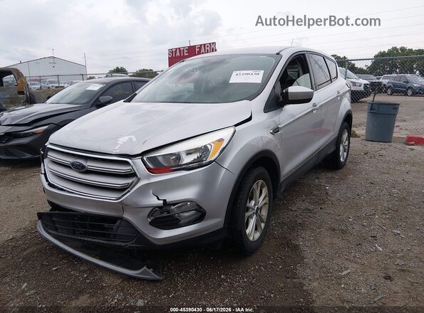 1FMCU0GDXKUA76908 2019 FORD ESCAPE Silver Przód lewy