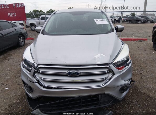 1FMCU0GDXKUA76908 2019 FORD ESCAPE Silver Widok zestawu wskaźników