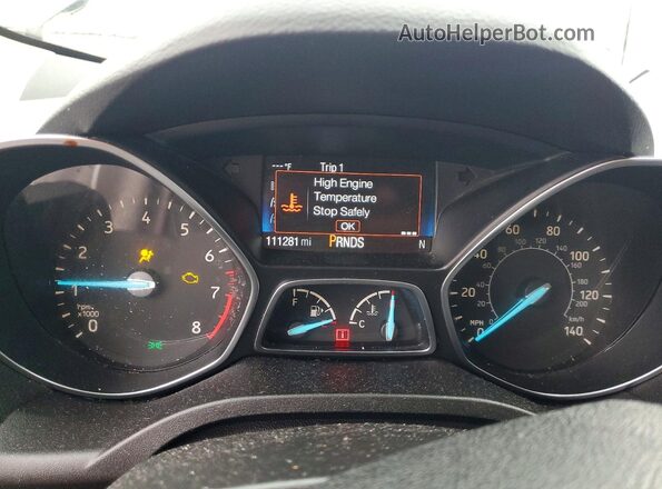 1FMCU0GDXKUB99771 2019 FORD ESCAPE Черный 