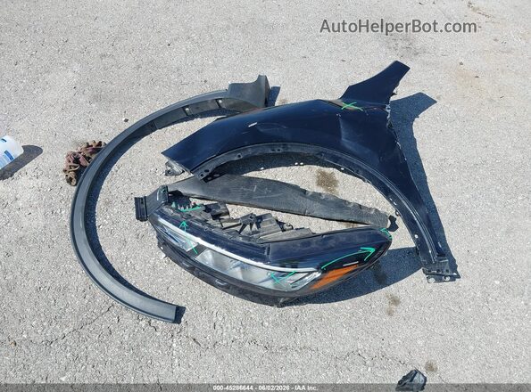 1FMCU0GN2PUA41506 2023 FORD ESCAPE Black Widok zestawu wskaźników